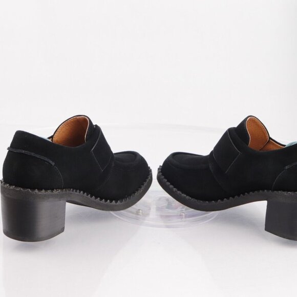 NEW GENTLE SOULS Bestie Suede Shooties black for women 663mn - Picture 12 of 13